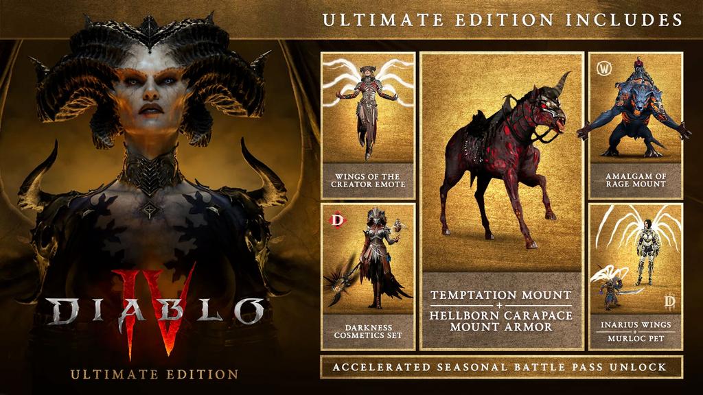 Diablo IV Ultimate Edition.