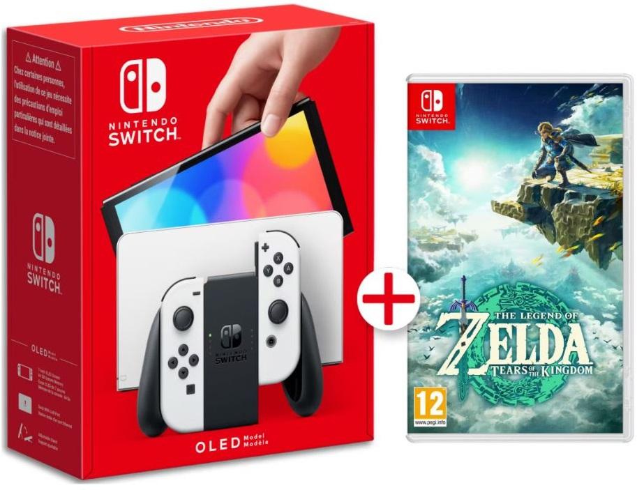 pack Nintendo switch oled juego zelda