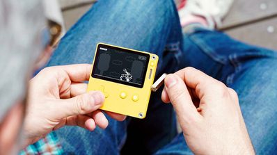 consola manivela playdate