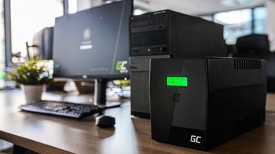 pc conectado a sai