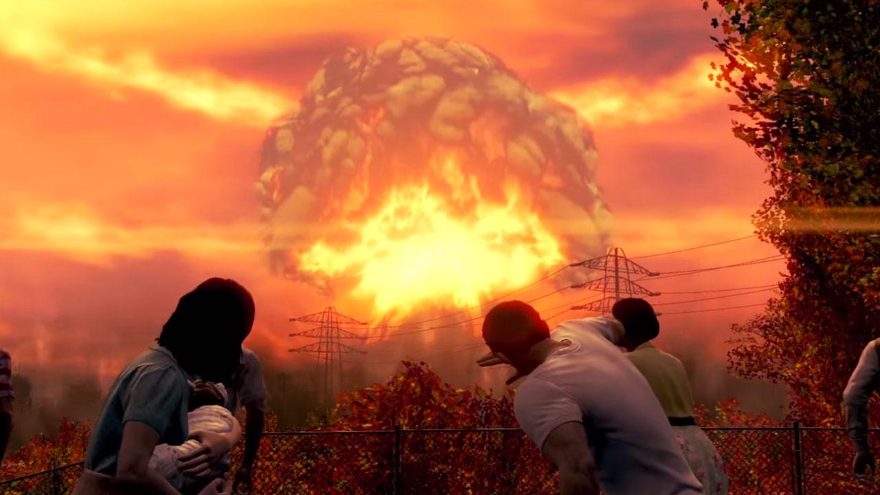 Explosión nuclear Fallout.