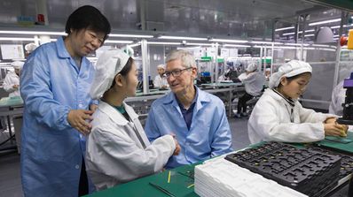Foxconn tim cook apple fabrica