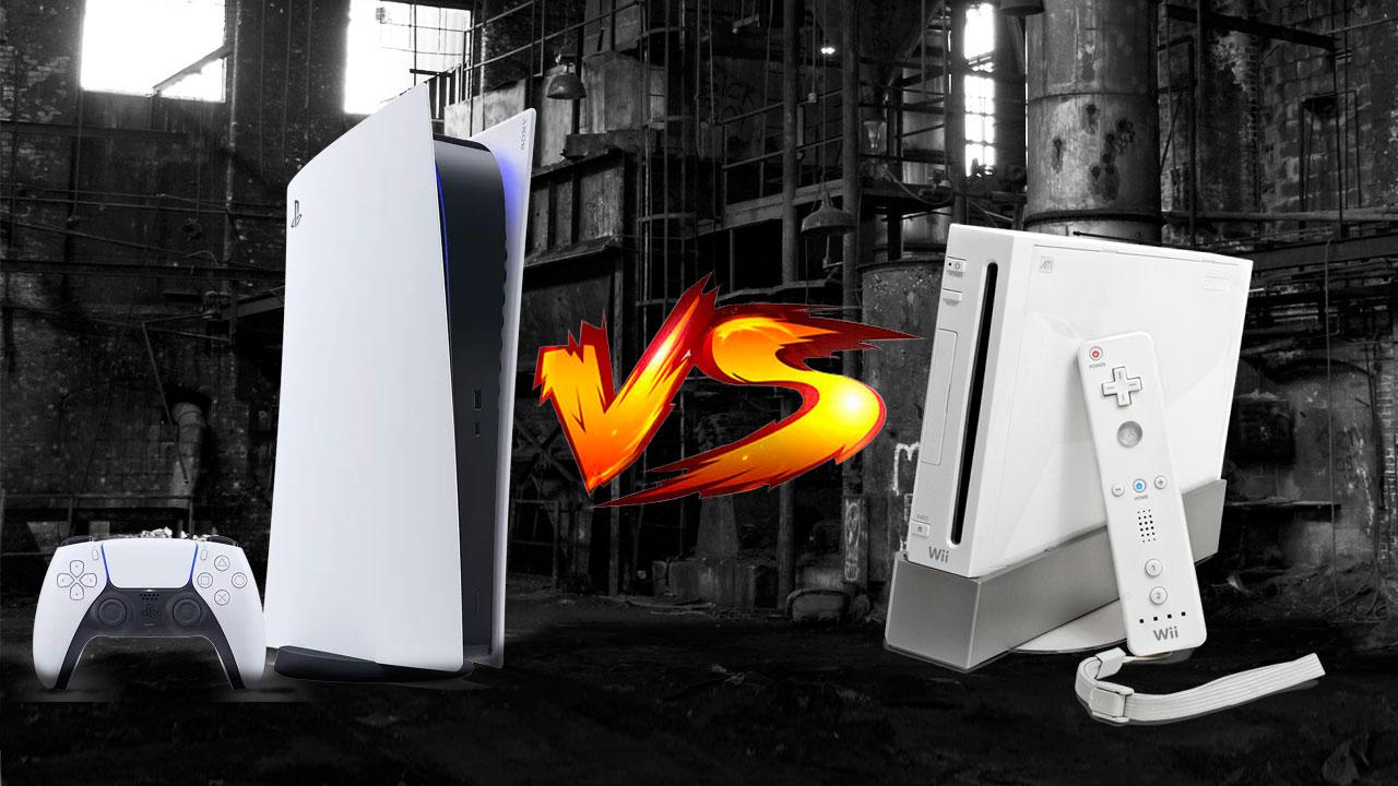 PS5 vs Wii.