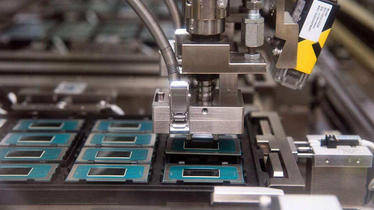 maquina fabricación chips intel