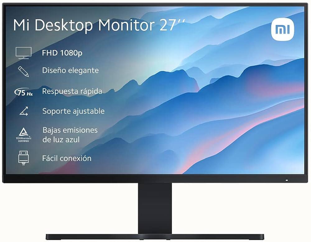 monitor Xiaomi Mi Desktop Monitor 27 LED IPS FullHD 75Hz