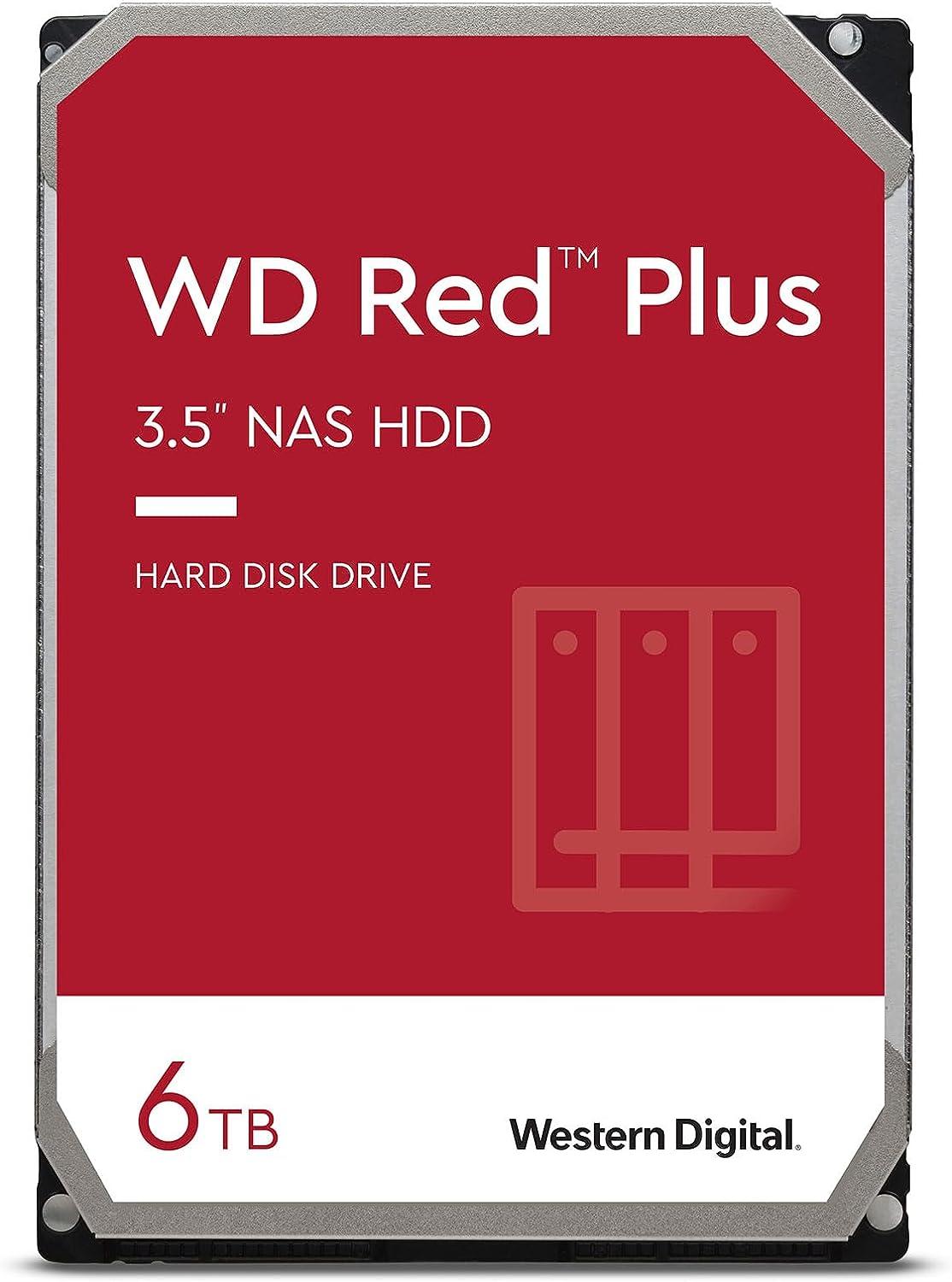 WD Red Plus de 6 TB