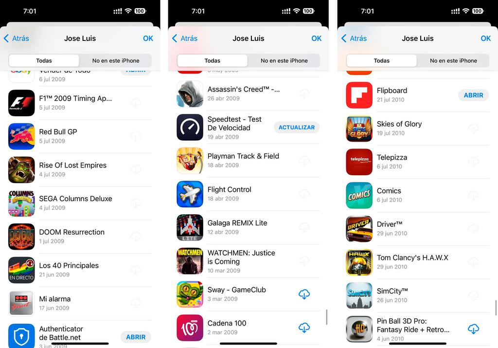 Juegos App Store.