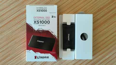 Kingston XS1000 1TB - Disco duro SSD externo