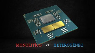 procesador núcleos monolíticos heterogeneos