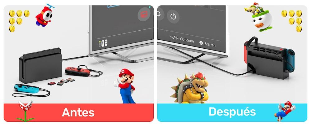 switch Nintendo varios slots