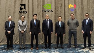 amd nvidia trenstorrent en la conferencia sobre chips ia