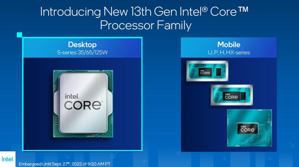 procesadores Intel core familias