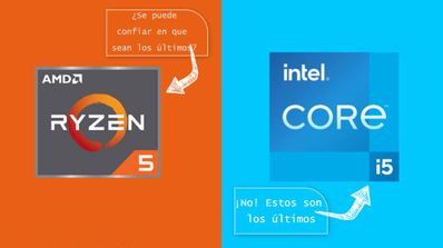 Intel núcleos AMD
