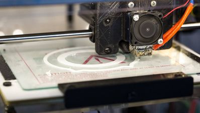 Imagen de una impresora 3D