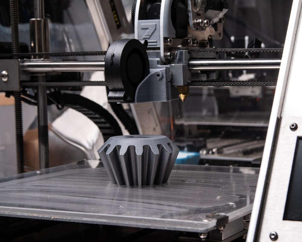 Imagen de una impresora 3D