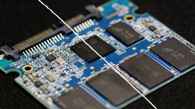 SSD con partición