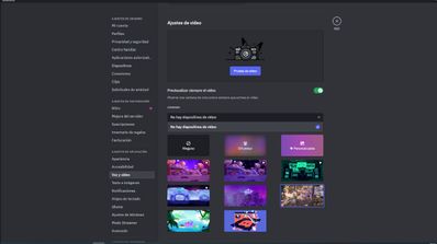 Imagen de Discord que no detecta la Webcam