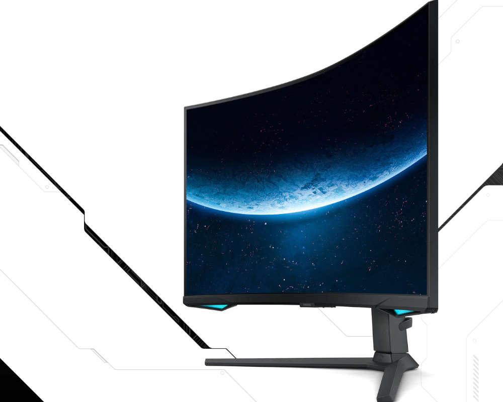 Imagen del monitor Odyssey G7 de Samsung