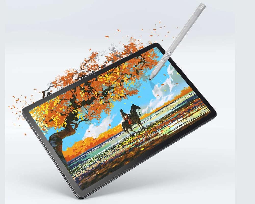Imagen de un dibujo en la tablet Lenovo Tab P11 (2nd Gen)