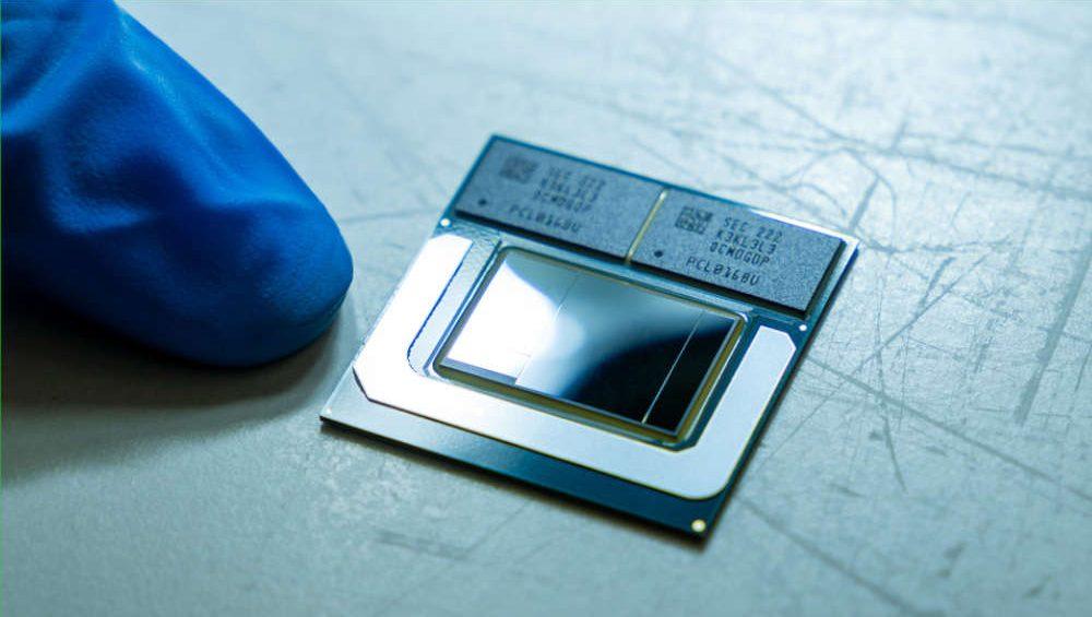 Imagen del chip utilizado en los procesadores de Intel Lunar Lake