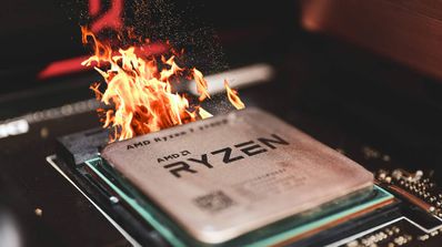 Un Ryzen en llamas