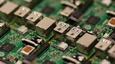 placa de una Raspberry Pi