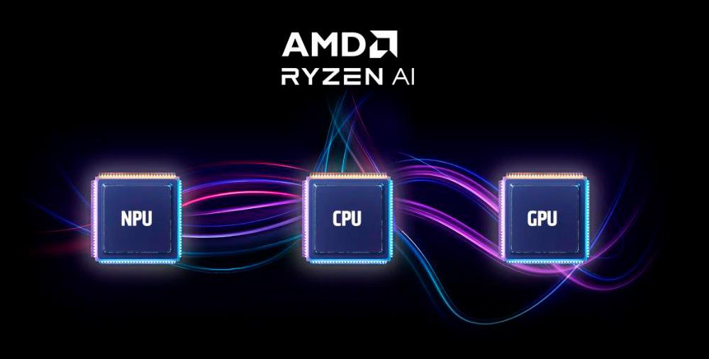 NPU + CPU + GPU AMD