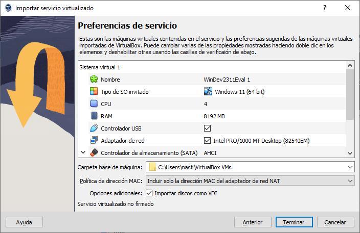 Instalar Windows 11 con VirtualBox
