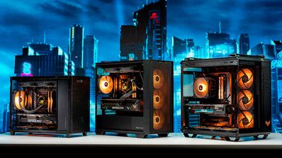 3 torres de PC sin cables