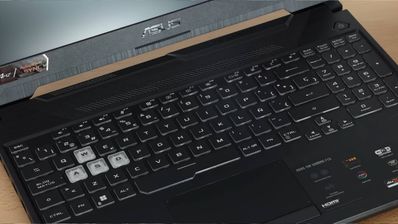 Imagen del portátil gaming de Asus TUF