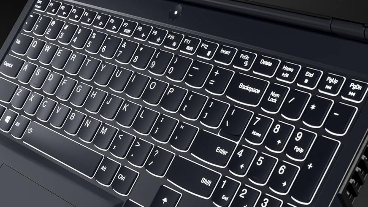 Imagen del teclado de un Lenovo Legion