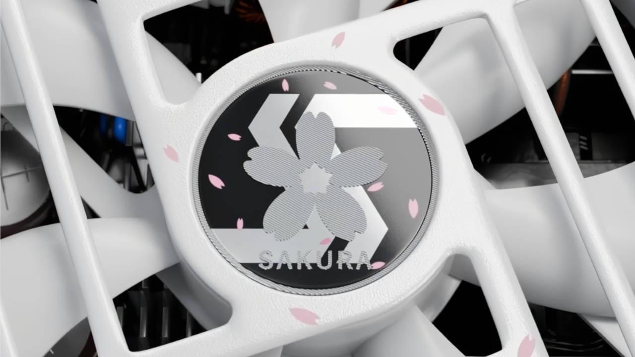 Imagen de la fuente de alimentación de SeaSonic VERTEX GX-1000 Special Edition Sakura
