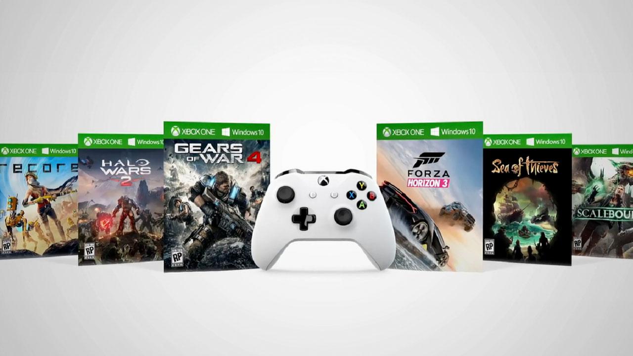 These are all the 'play anywhere' games on Xbox Series XS Gearrice