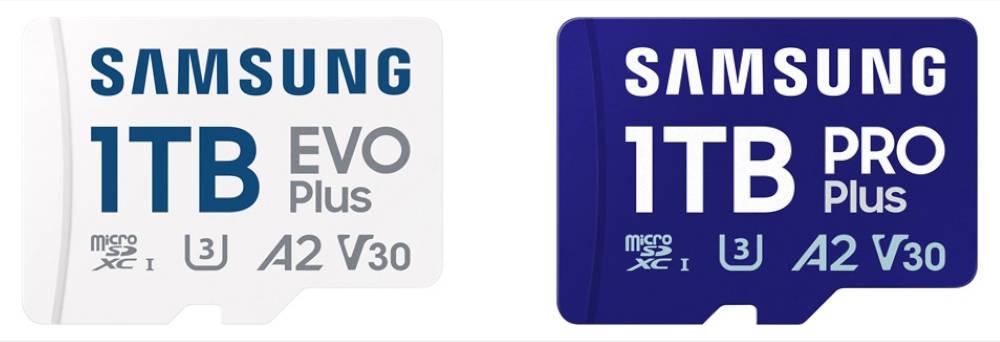 Imagen de las nuevas Micro SD de 1 TB de Samsung