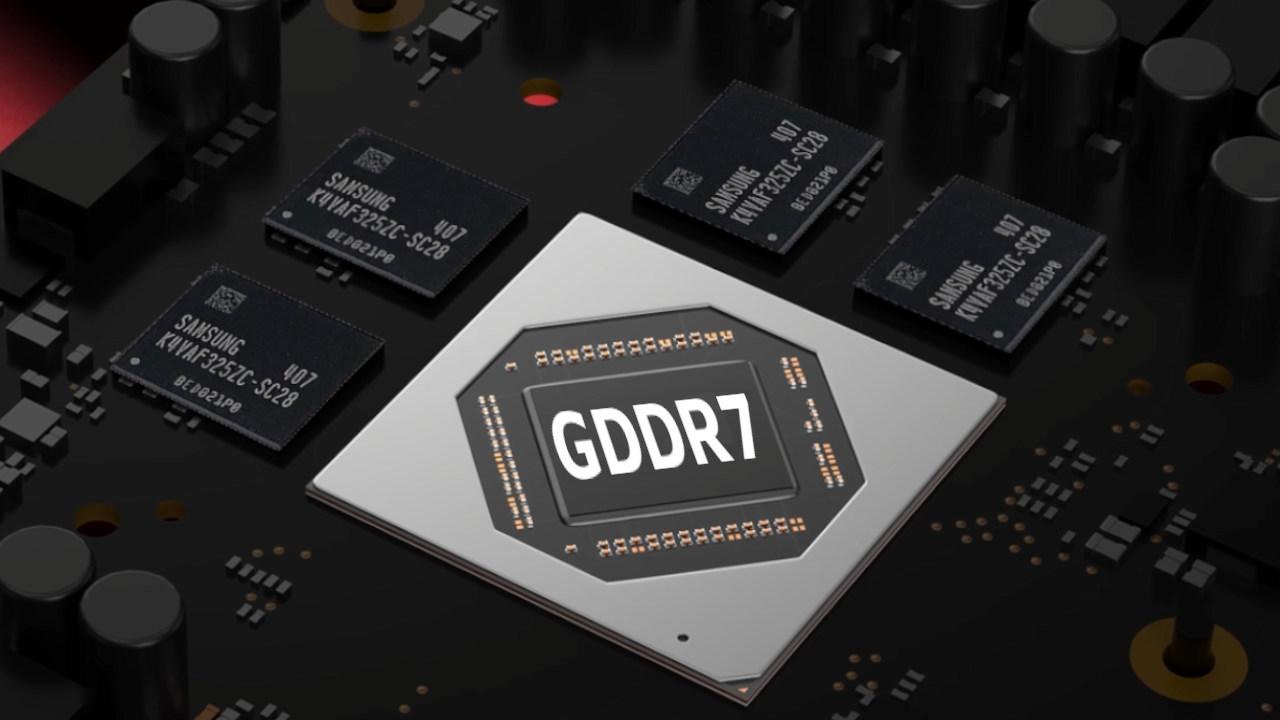 Samsung GDDR7 chip memoria