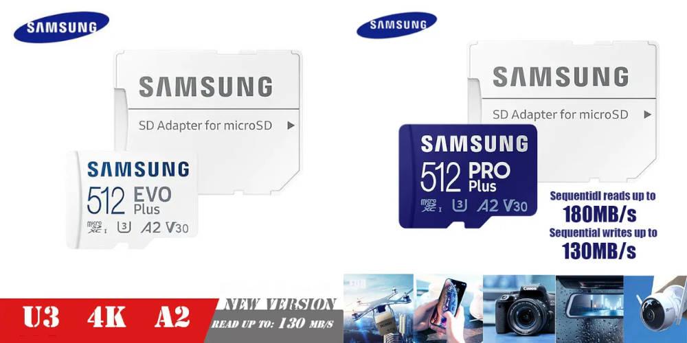 Imagen de los Micro SD que ofrece Samsung en descuento