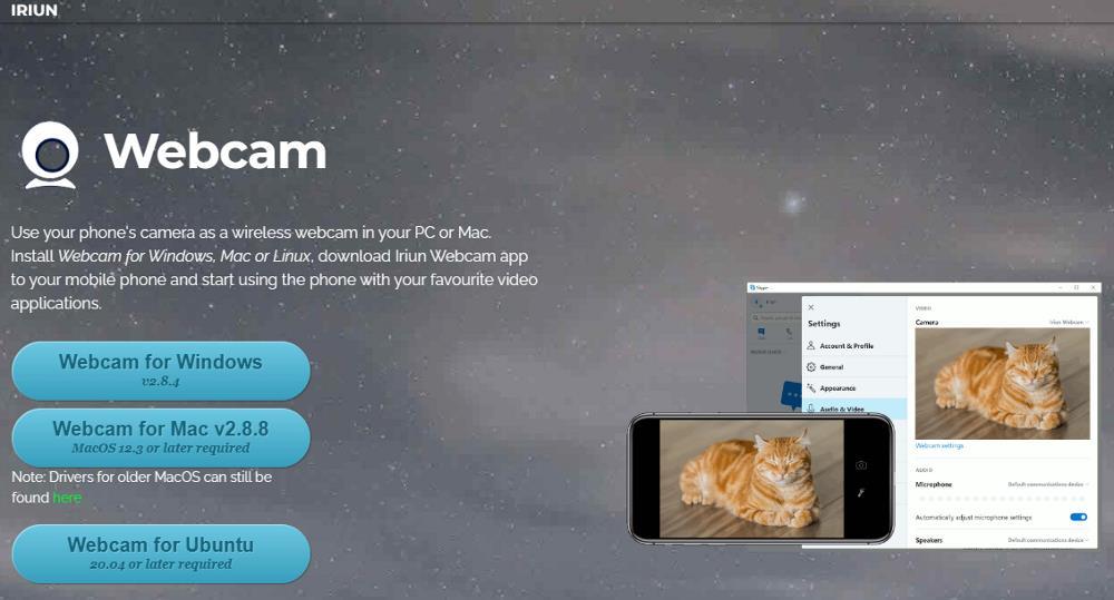 iriun utilizar smartphone como webcam