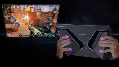 Tablet 2 en 1 con soporte mandos