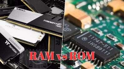 diferencia memoria ram rom