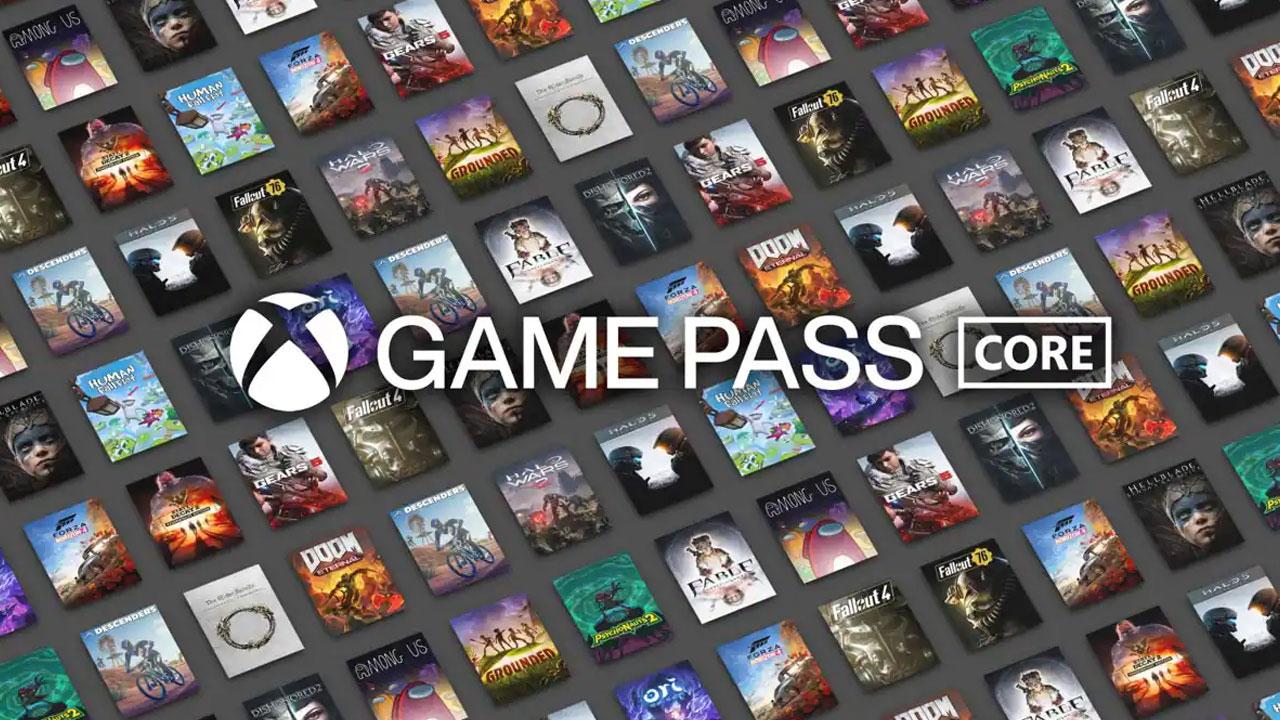 Xbox Game Pass Core.