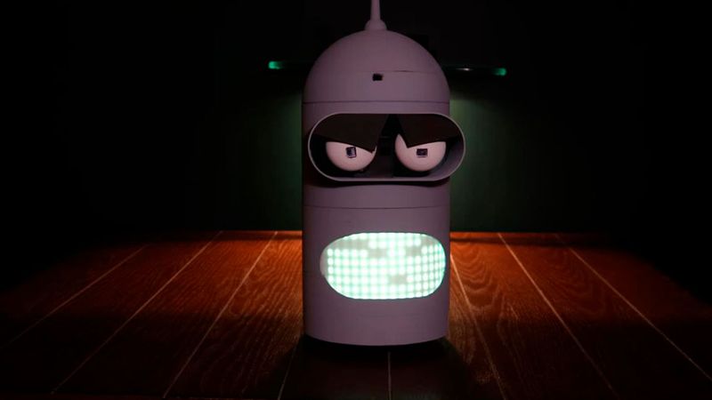 Bender de Futurama, cobra vida en forma de asistente con ChatGPT y una ...