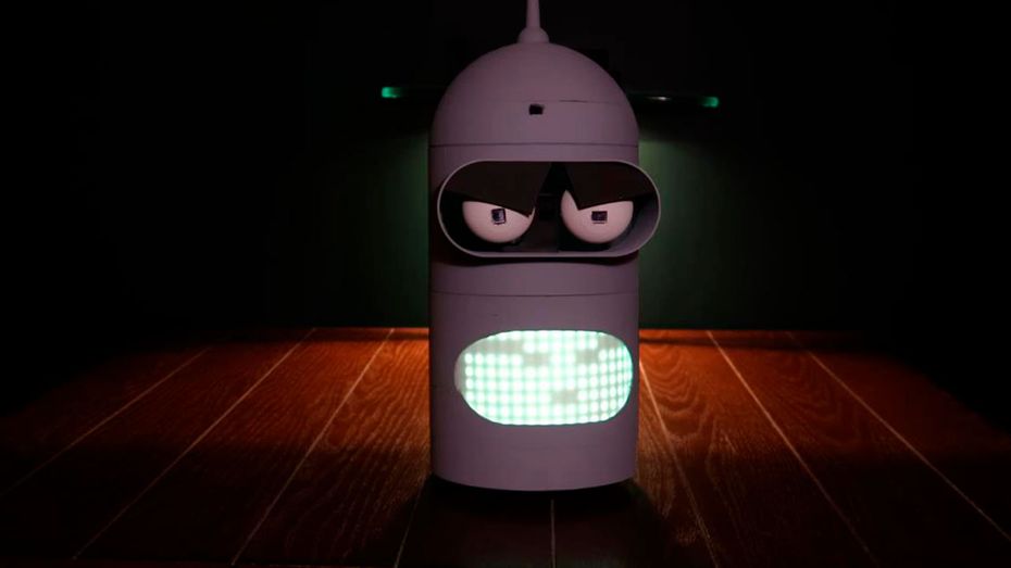 Bender de Futurama, cobra vida en forma de asistente con ChatGPT y una ...