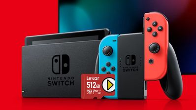 micro sd lexar play nintendo switch