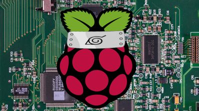 Raspberry Pi IA sellos Naruto