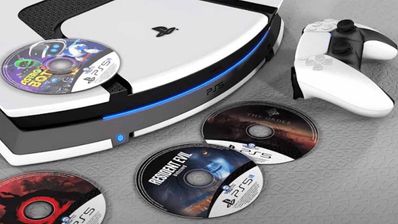 PS5 discos ópticos