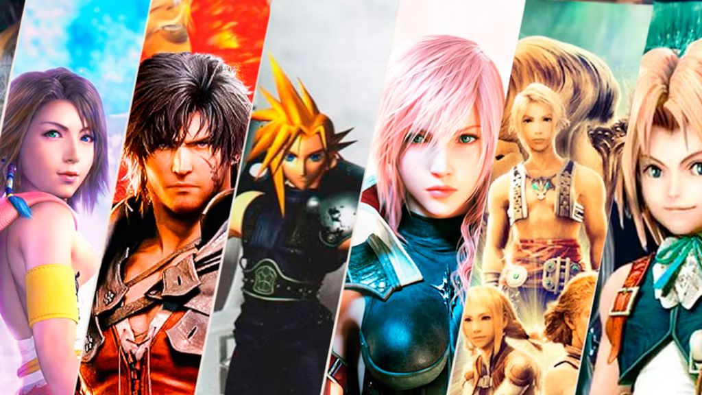 Personajes Final Fantasy.