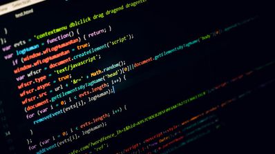 Código de programación JavaScript