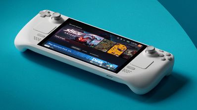 Steam Deck OLED Blanca.