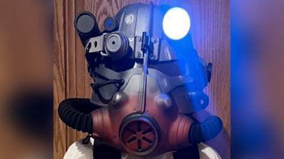 Casco servoarmadura Fallout Raspberry Pi