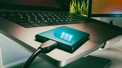SSD portátil batería